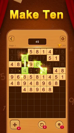 Game screenshot Wood Number - Match Ten Games hack