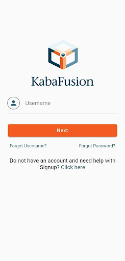 myKabaFusion Screen 2