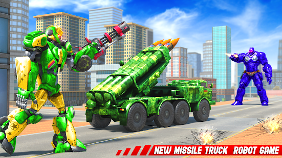 Army Tank Robot Transform Game 2.7 screenshots 2