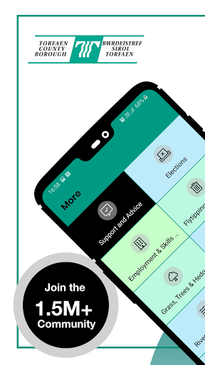 Android application Torfaen screenshort