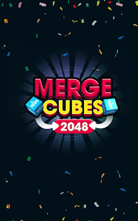 Merge Cubes 2048: 3D Merge game 0.3 APK screenshots 1
