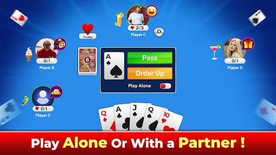 Play Euchre Online Card Game