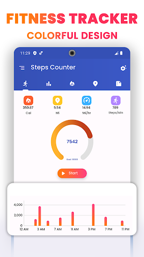 Step Counter: Pedometer Screen 2