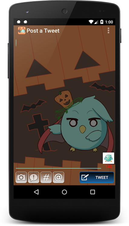Tweecha ThemeP:Halloween Pi - 4.0.0 - (Android)