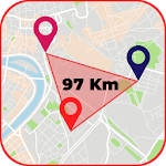 Cover Image of Tải xuống Distance Calculator Map Land M  APK