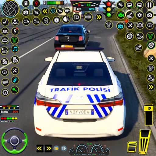 Police Car - Driving School 3D  Icon