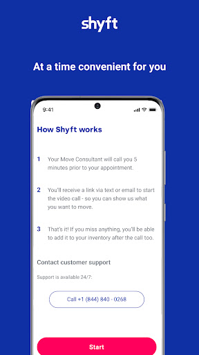 Shyft Moving - Survey Software Screen 2