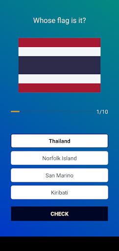 Flag Quiz Screen 3