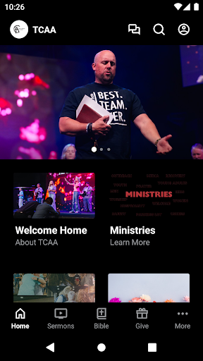 Android application The Church at Azle screenshort
