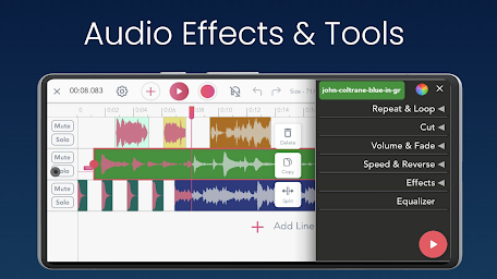 Pro Audio Editor - Music Mixer