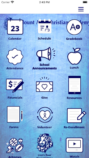 Android application Mount Airy Christian Academy screenshort