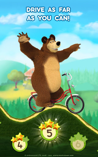 Masha and the Bear: Climb Racing and Car Games screenshots 12