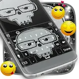Brainy Skull Keyboard Theme icon
