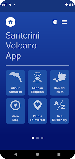 Android application Santorini Volcano screenshort