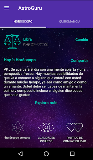 Vista previa de la aplicación