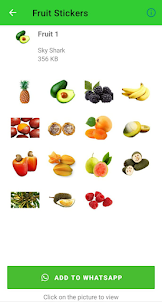 Fruit Stickers for WhatsApp