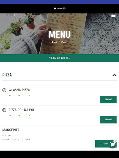 Pizzeria Tutto Screen 3
