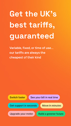 Android application Fuse Energy screenshort