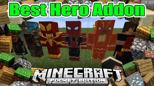 Superheroes Skin Minecraft Mod Screenshot 2 - AppWisp.com
