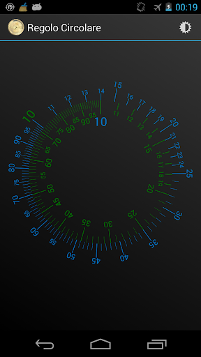 Circular Slide Ruler Screen 2