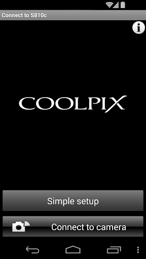 Android application Connect to S810c screenshort