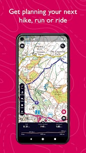 OS Maps: senderos para caminar y andar en bicicleta MOD APK (Pro desbloqueado) 3
