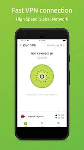 Kiwi VPN Internet más rápido