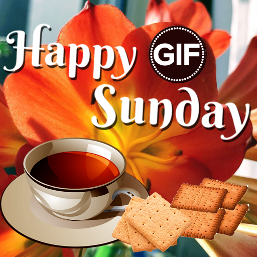 Happy Sunday GIF logo