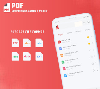 Captura de Pantalla 1 Comprimir PDF - Compress PDF android