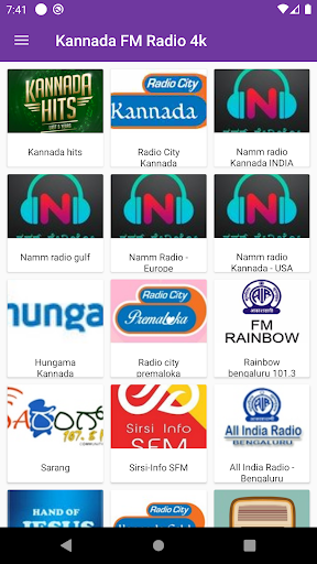Android application Kannada FM Radio 4k : Next Gen screenshort