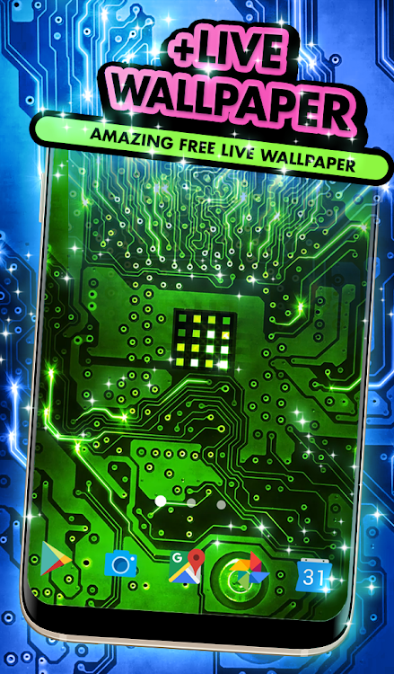 Cyber Board Wallpaper Theme - 5.10.45 - (Android)