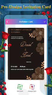Invitation Card Maker IMG,PDF Screenshot