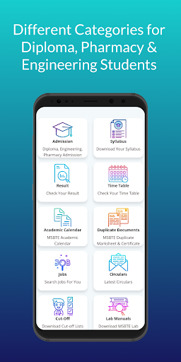 Android application Education Uniq screenshort