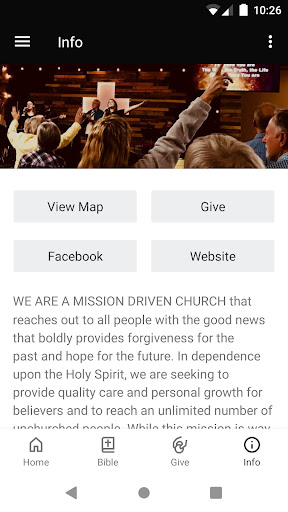 Central Faith Church Screen 3