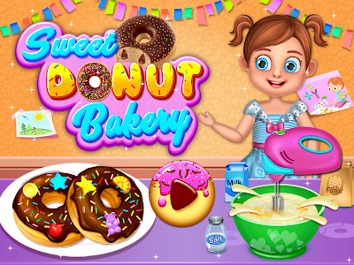 Sweet Donuts Bakery Game Unknown