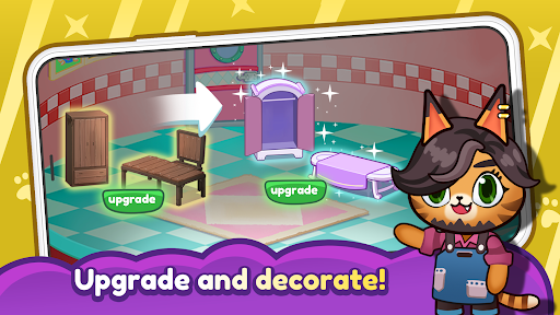 Idle Cat Makeover: Hair Salon Screen 3
