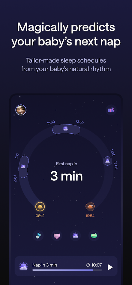 Napper: Baby Sleep & Parenting Screen 1