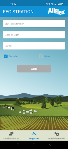 Android application Gestor-RS420 screenshort