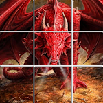 Cover Image of Скачать Slide Puzzles Dragons  APK