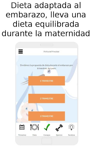 Android application My Pregnancy screenshort
