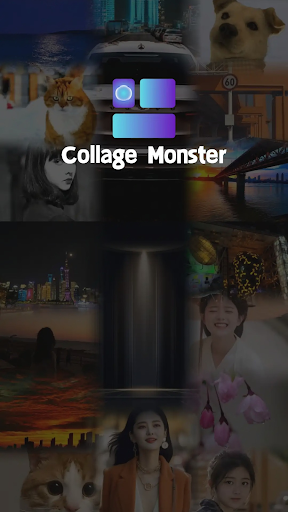Android application CollageMonster：图片拼接、设计、编辑 screenshort