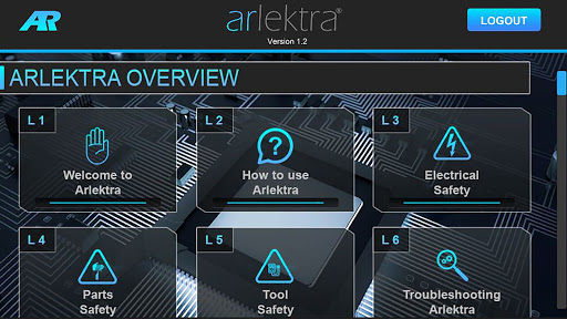 Android application Arlektra screenshort