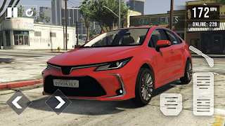 Corolla Car Driver: Fast Ride - Screenshot 2
