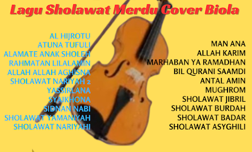 Sholawat Merdu Cover Biola