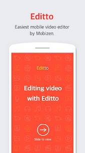Editto – Mobizen video editor, game video editing 1.1.8.5 MOD APK [UNLOCKED] 1