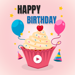 ಐಕಾನ್ ಚಿತ್ರ Birthday Video Status Maker
