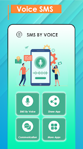 Write SMS by Voice  screenshots 1
