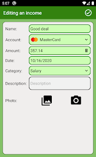 Expense Tracker - FinancePM Capture d'écran