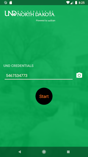 UND Libraries Checkout Screen 2