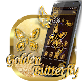 Golden Butterfly Luxury Theme icon